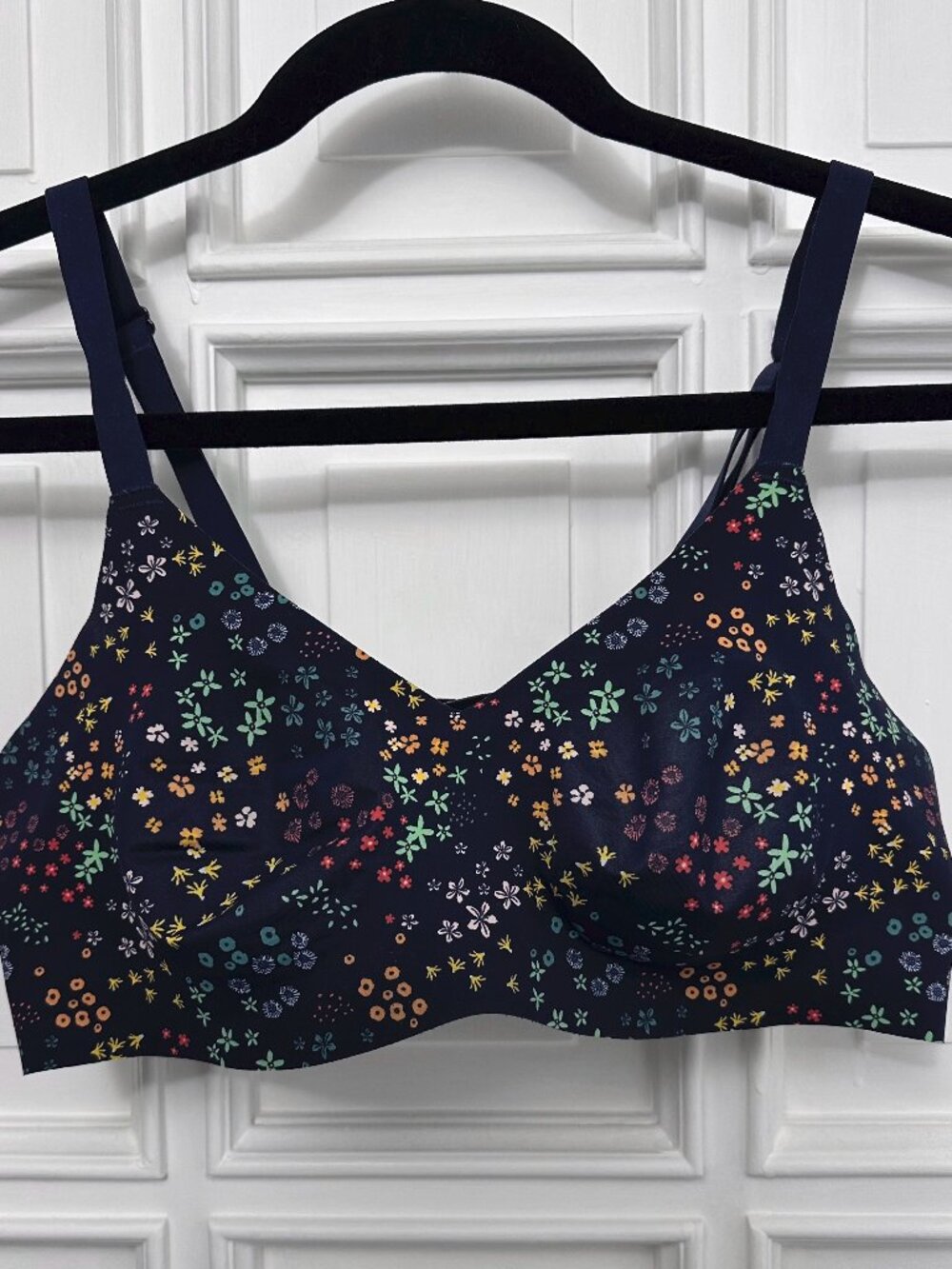 Knix Wildflower Padded V-Neck Bra – Size 3 – Discontinued Print
